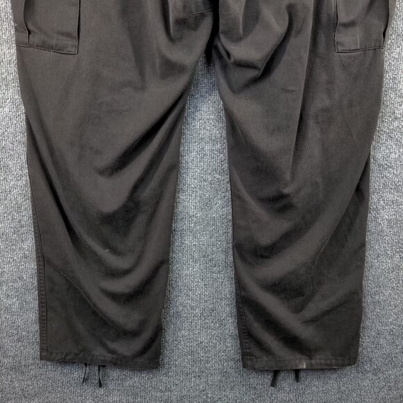 Tru-Spec Cargo Pants Men's Size XL Black Flat Front Multi-Pocket Polyester Blend - Picture 6 of 10